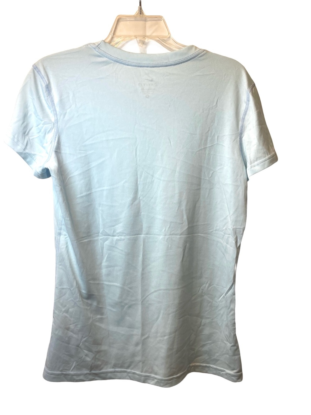 Nike Women's Light Blue/Aqua Dri-FIT Performance Tee Size M - Picture 2 of 8